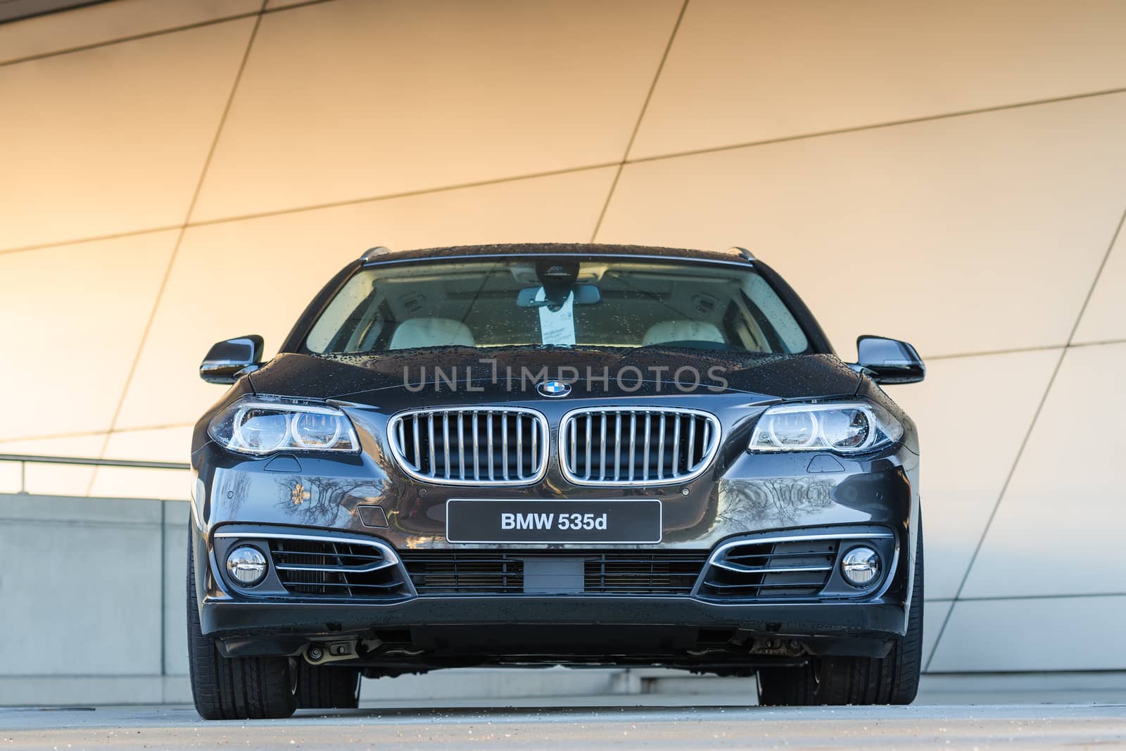 New modern model of BMW 535d luxury power class hatchback by servickuz