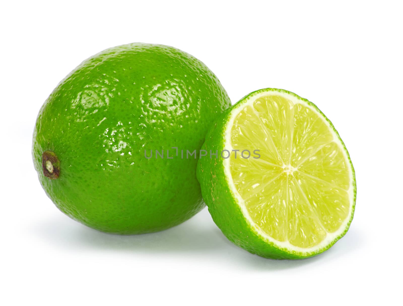  lime isolated on white background