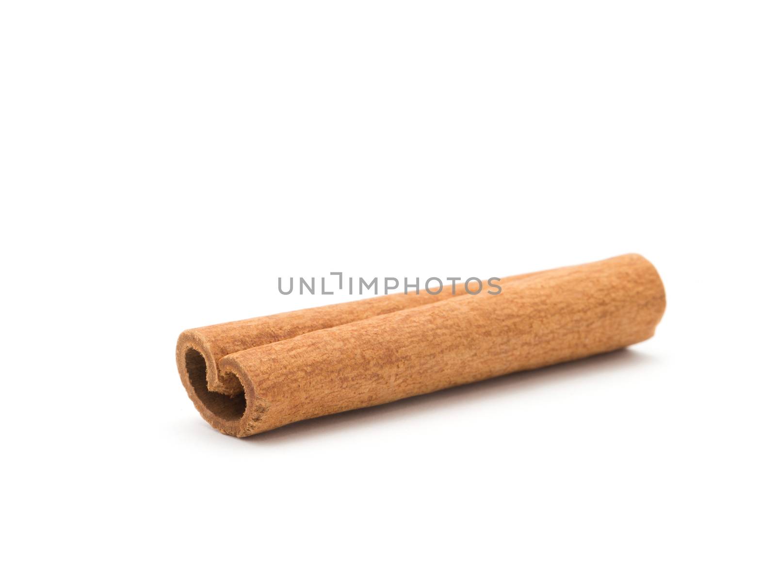 cinnamon isolated on white background