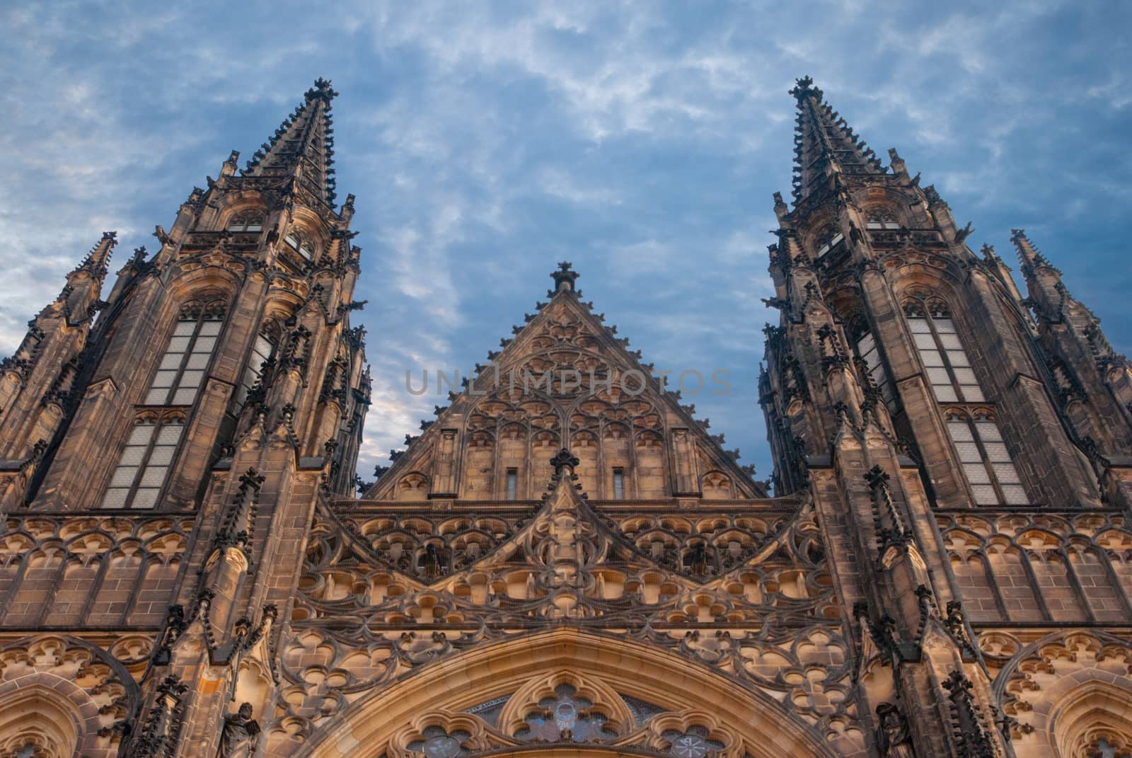St. Vita`s Cathedral in Prague, Czech Republic