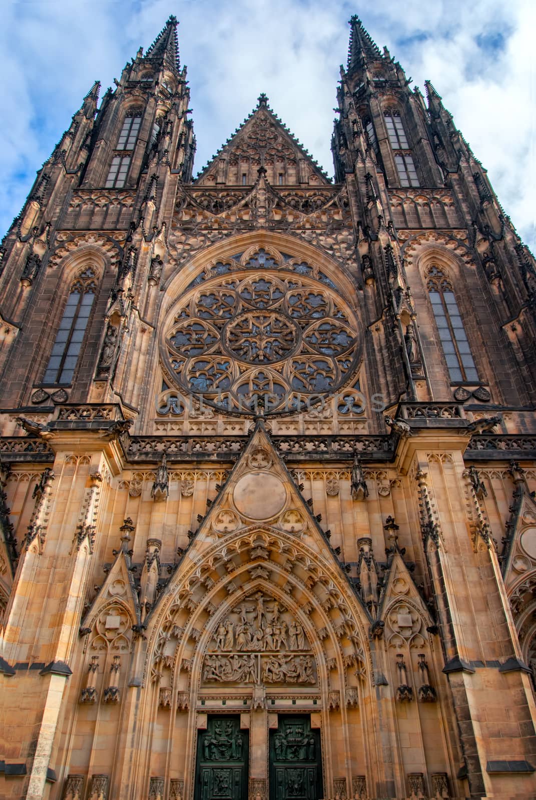 St. Vita`s Cathedral in Prague by Zhukow