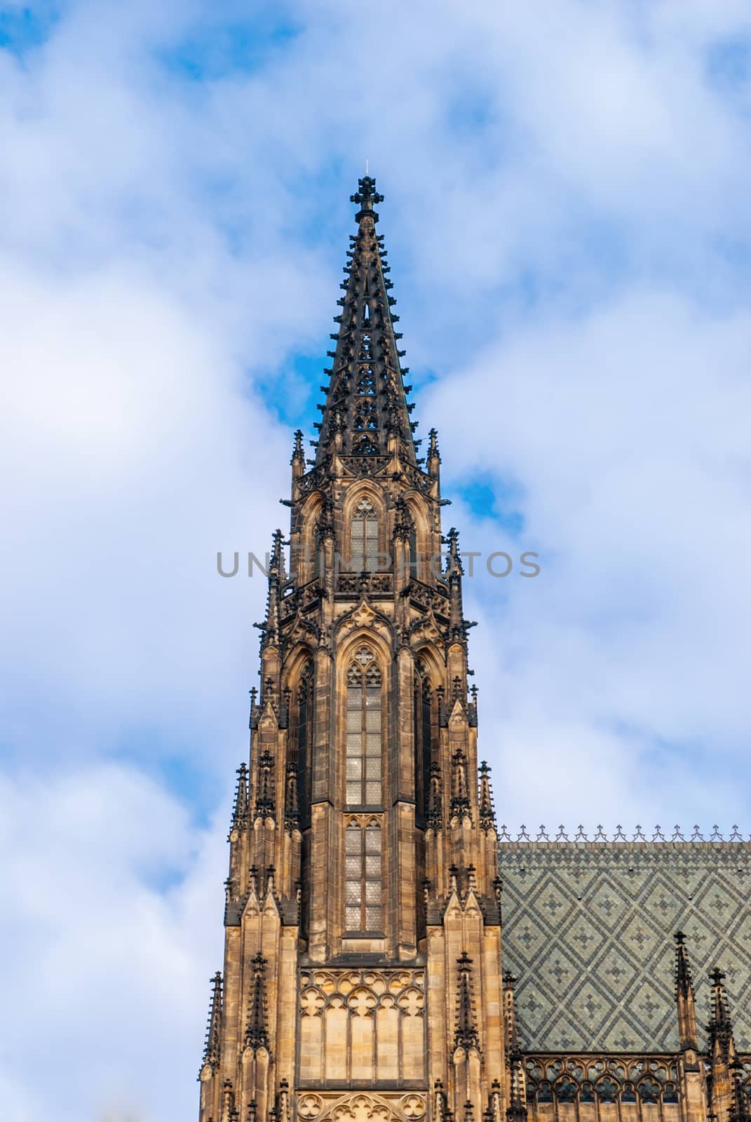 St. Vita`s Cathedral in Prague, Czech Republic