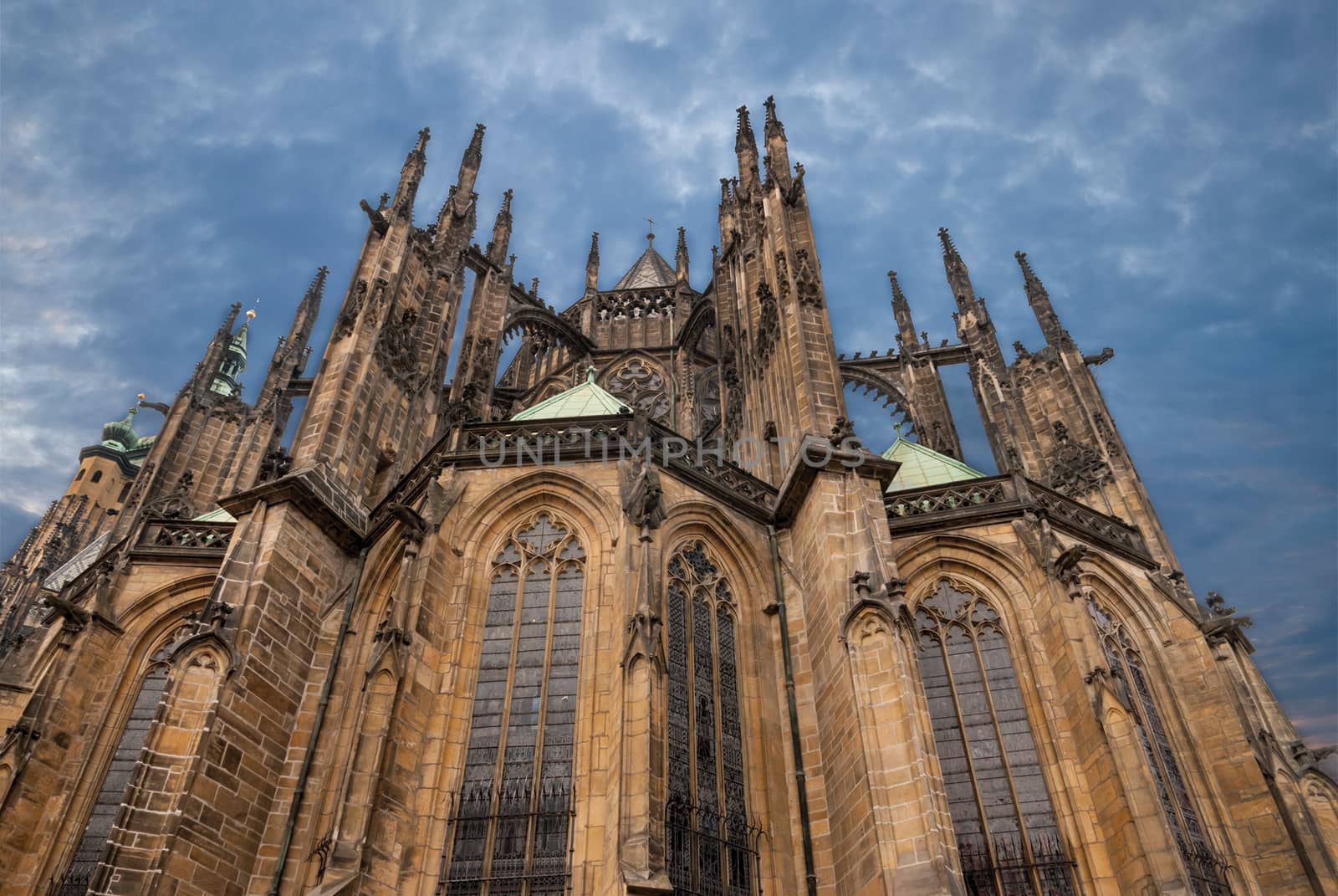 St. Vita`s Cathedral in Prague , Czech Republic by Zhukow