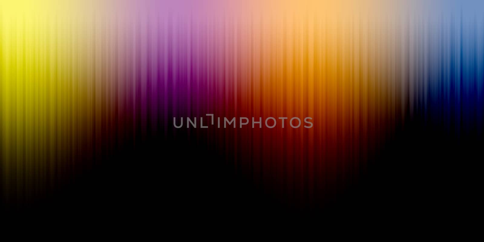 Background color gradation. The background is black and color gradation is a wave.