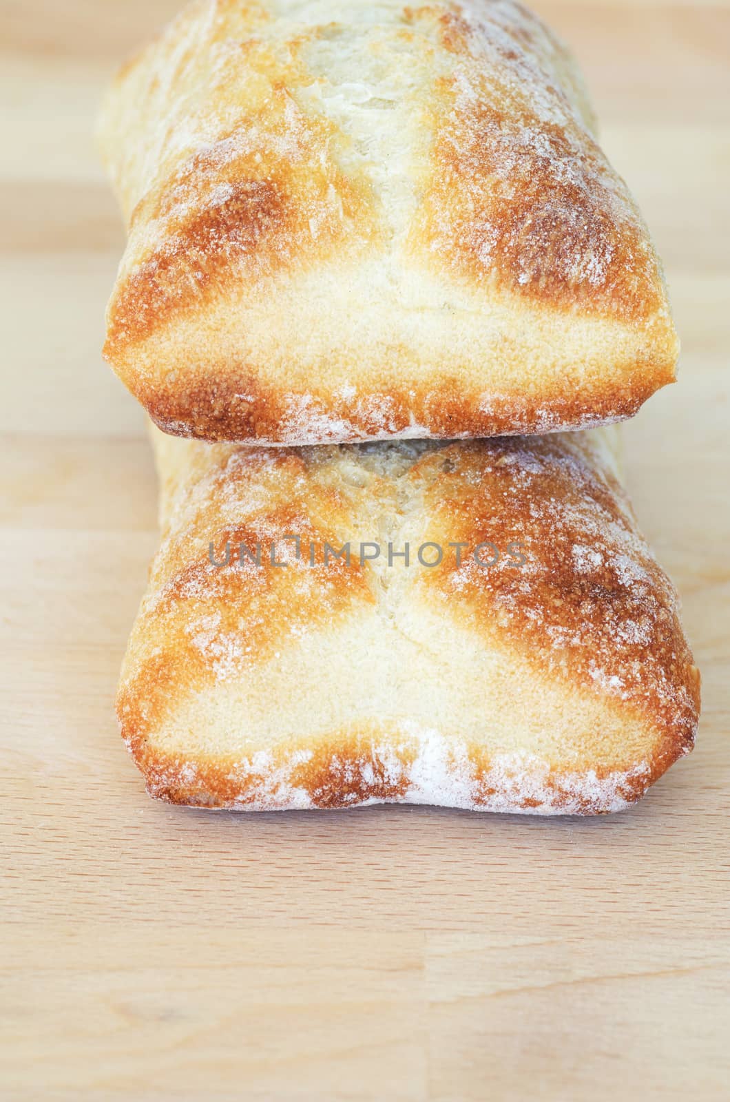 Italian ciabatta bread  by daoleduc