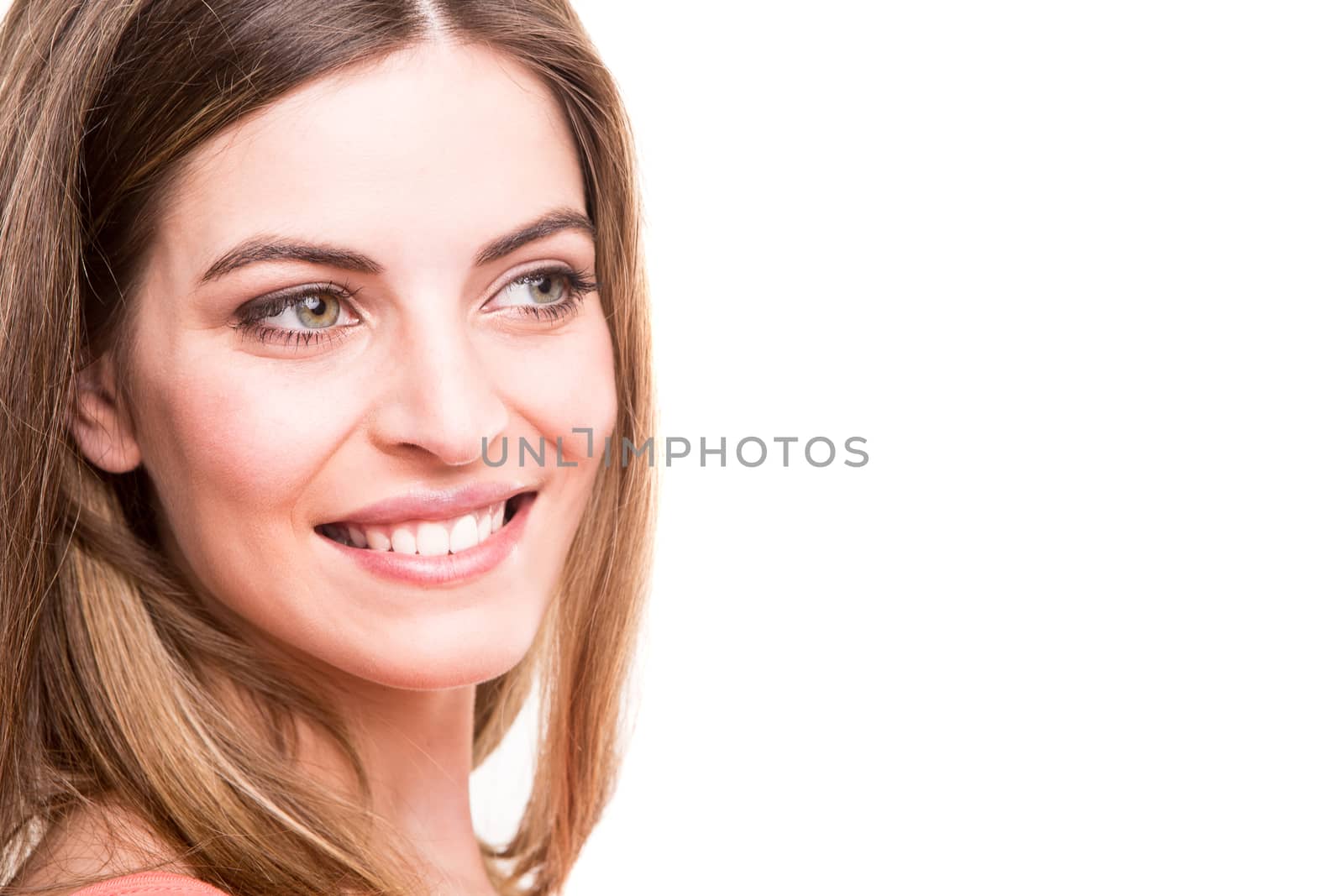 Portrait of a smiling young woman