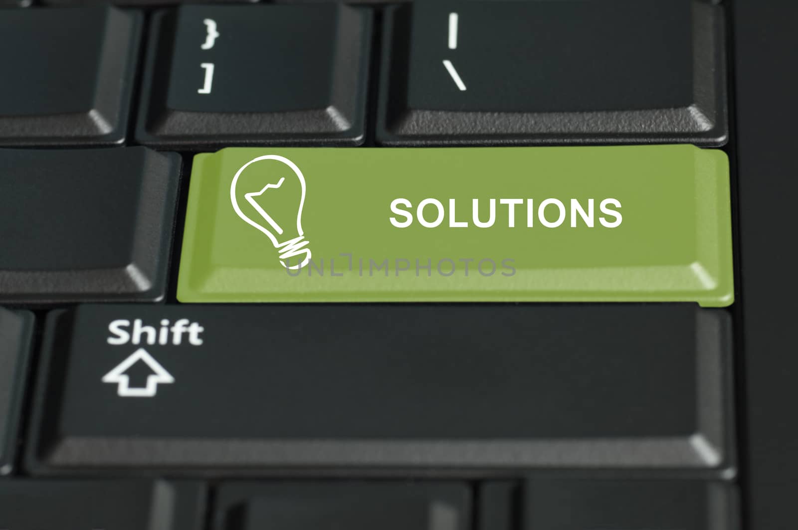 Shift to Solutions  button on enter key by daoleduc