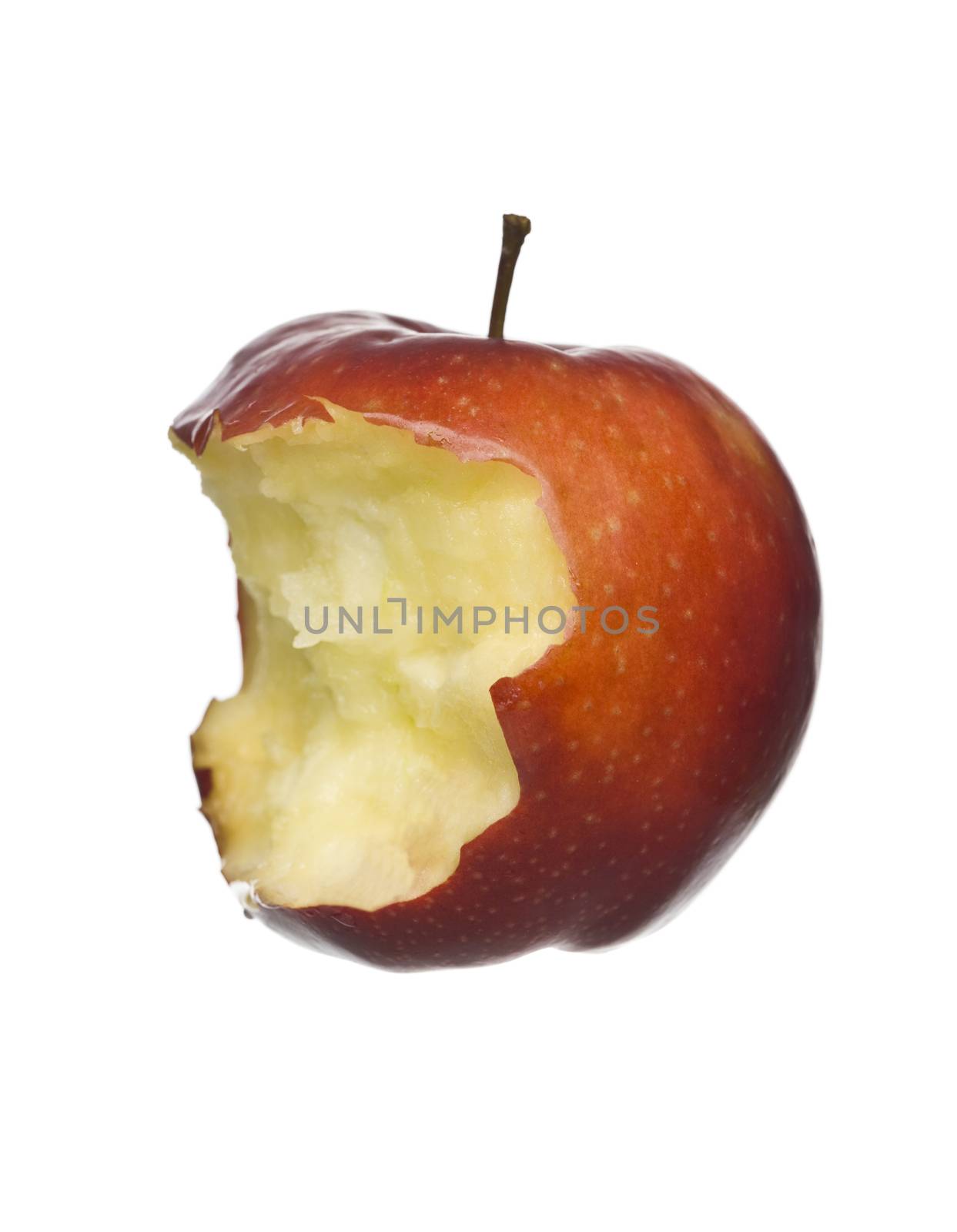 Half eaten apple by gemenacom