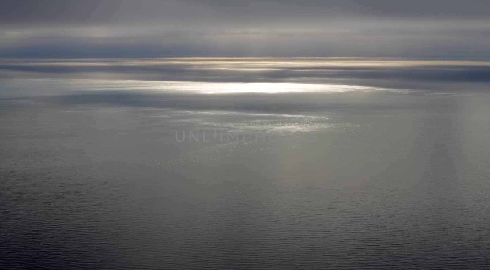 quiet North Sea in the summer