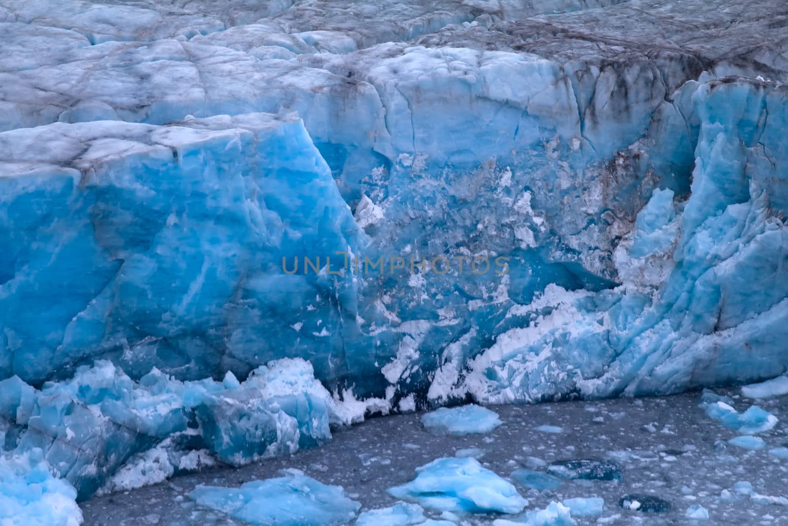 Arctic glacier. area Novaya Zemlya