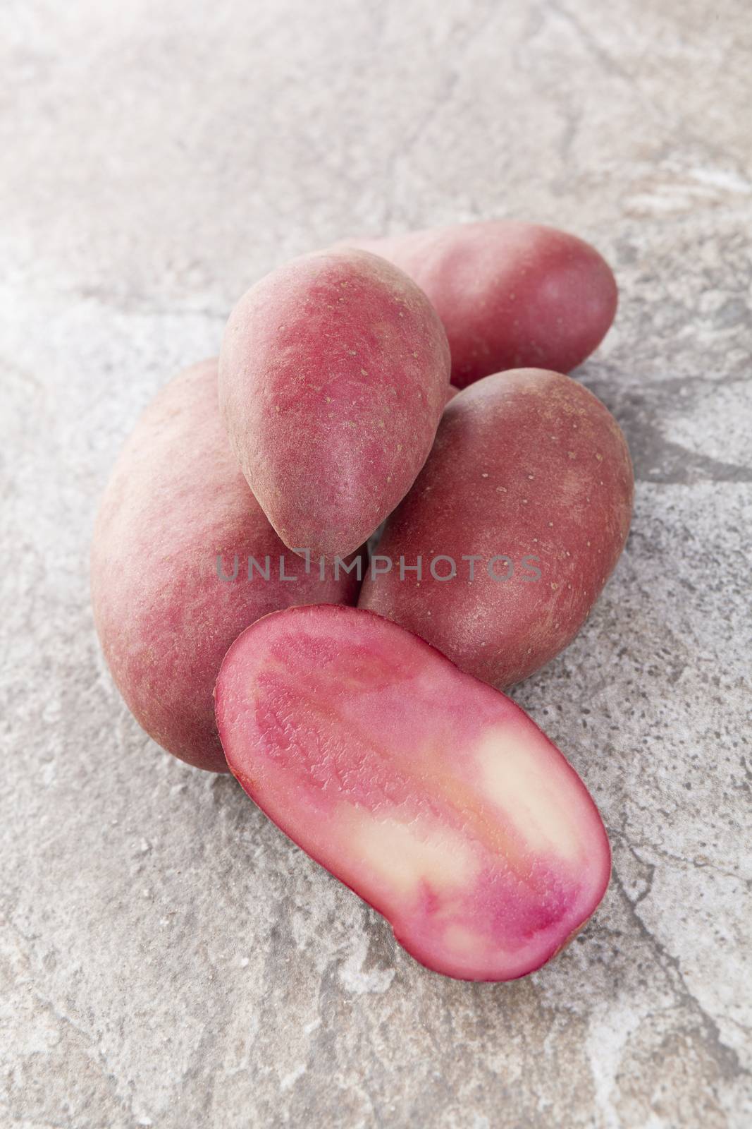 Red potato still life. by eskymaks