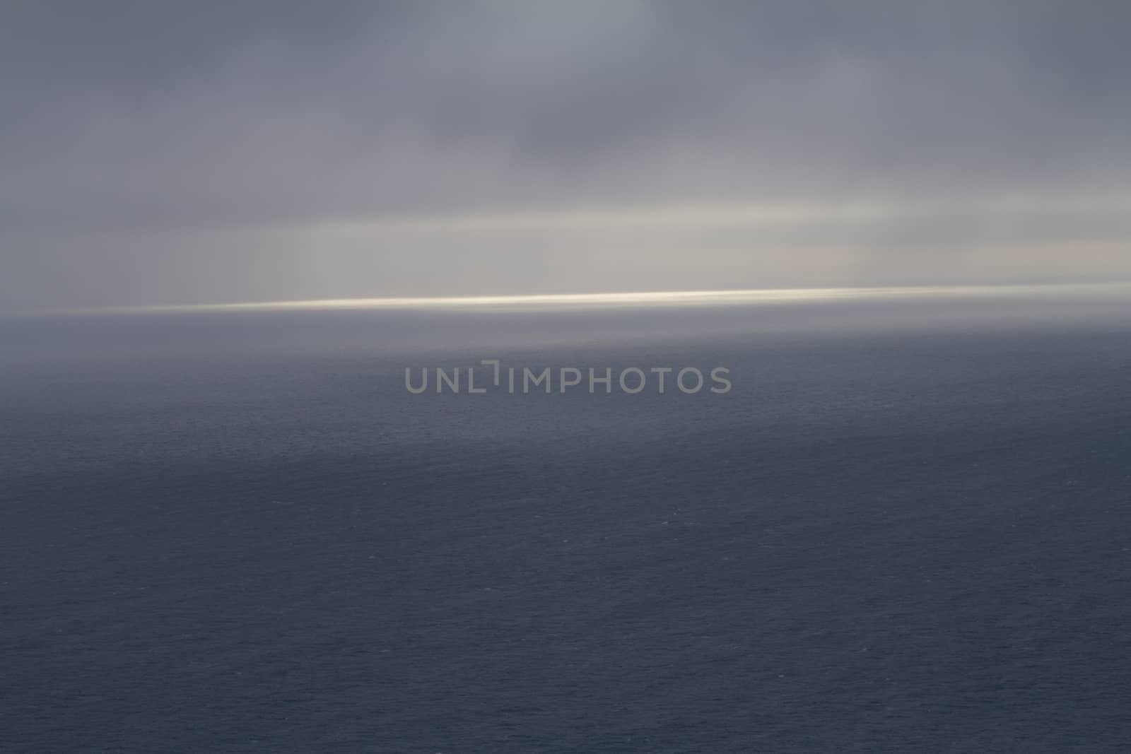 quiet North Sea in the summer