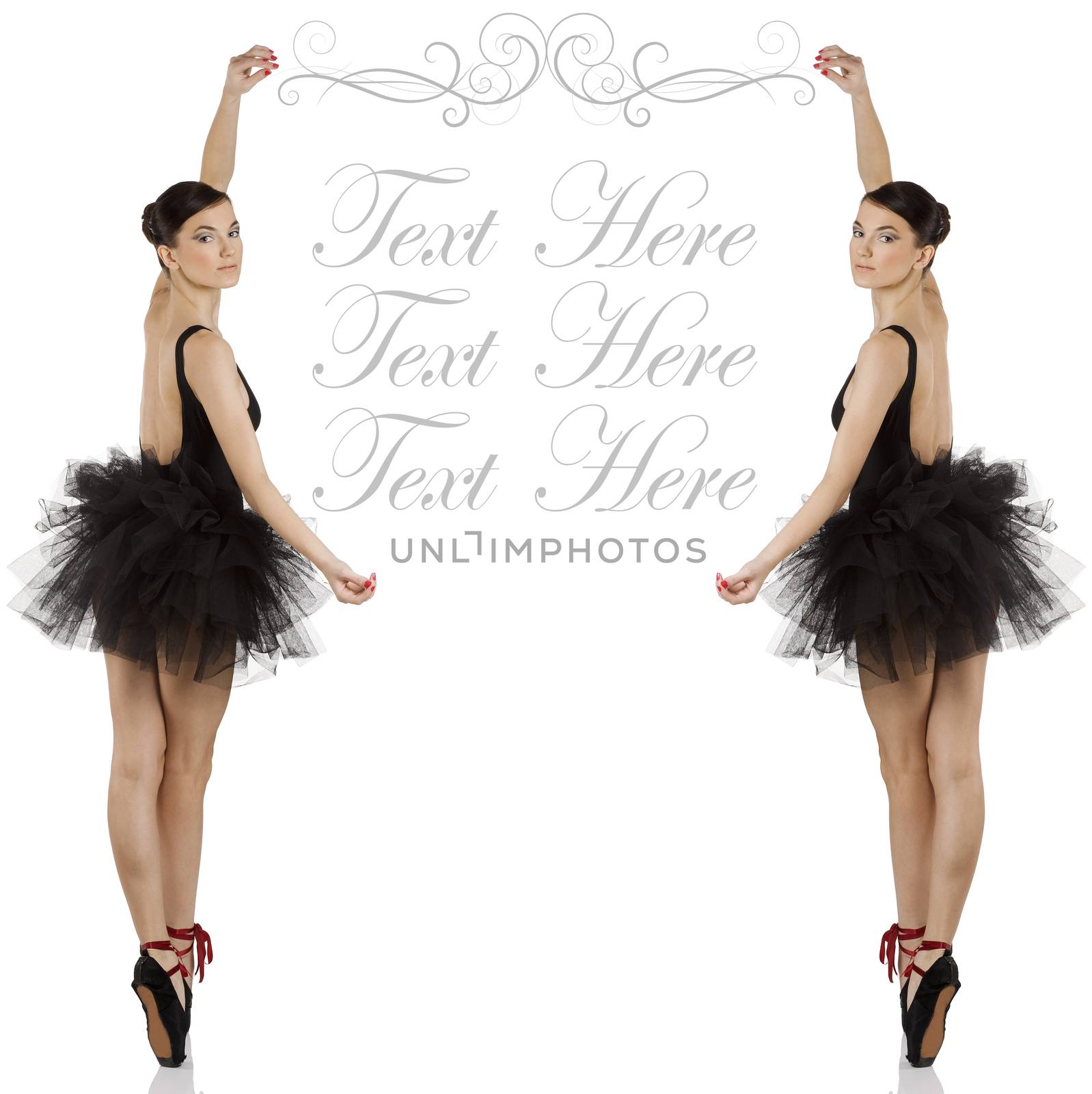 ballerina keeping text