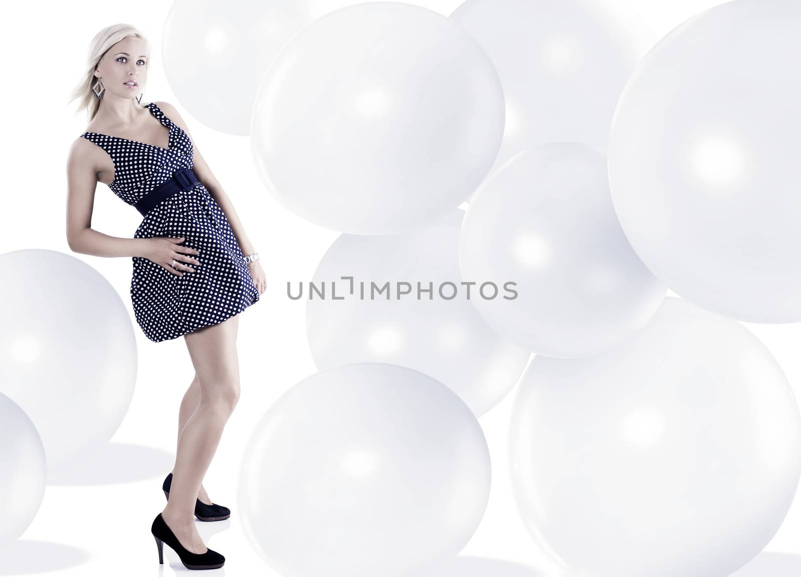 girl with with polka dots by fotoCD