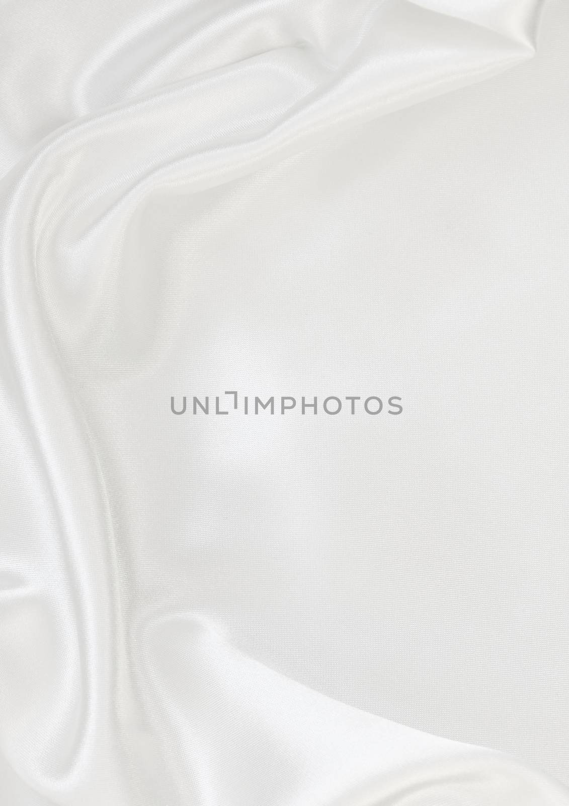 Smooth elegant white silk as wedding background by oxanatravel