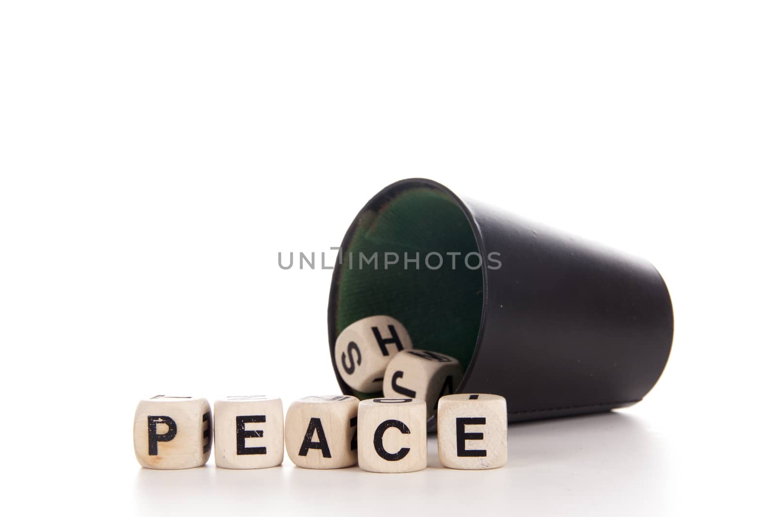 peace in dices by joophoek
