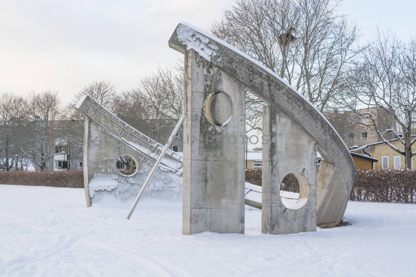 Sun Dial Sculpture    by ArtesiaWells