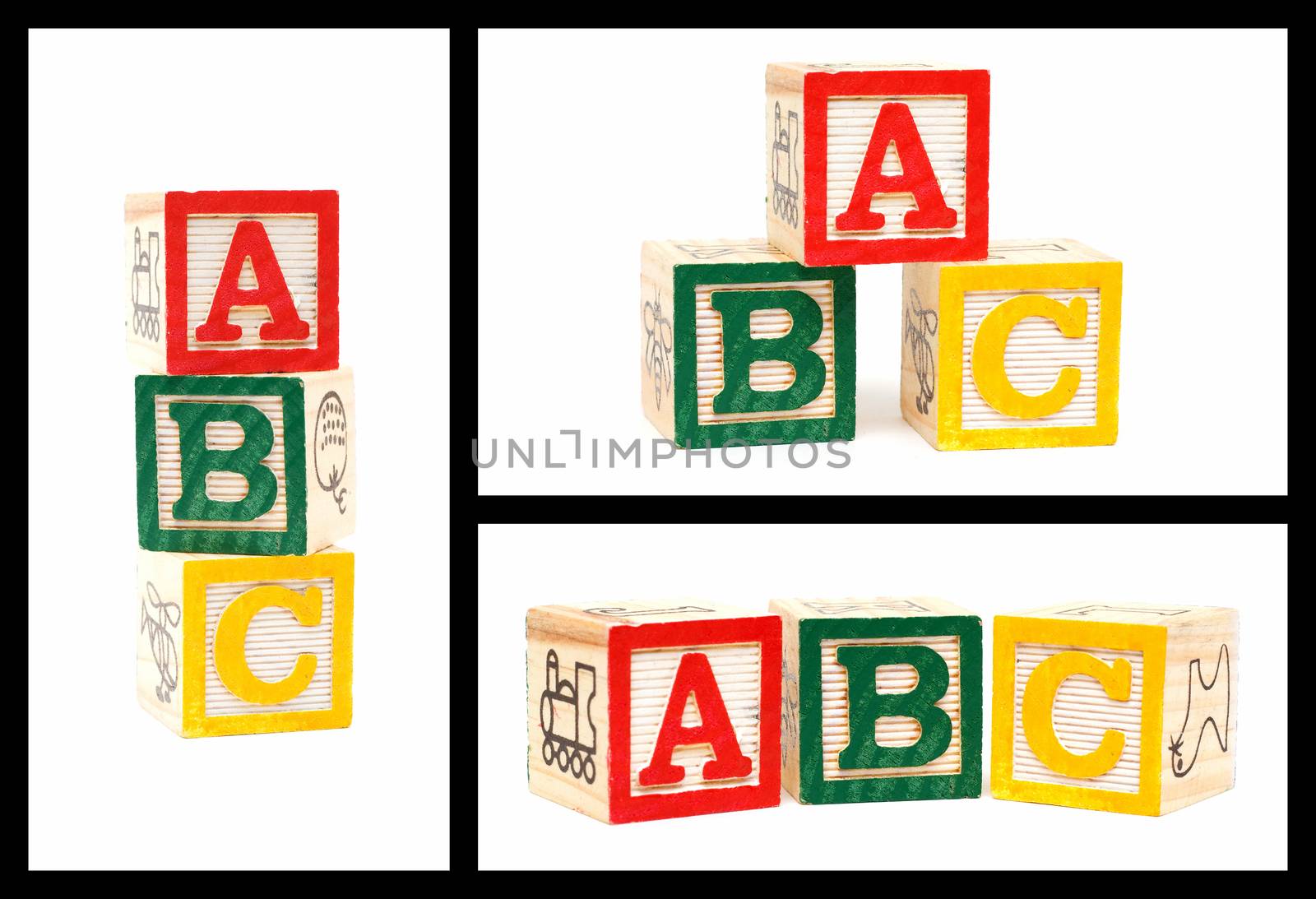 Wooden Alphabet Blocks-ABC by myyaym
