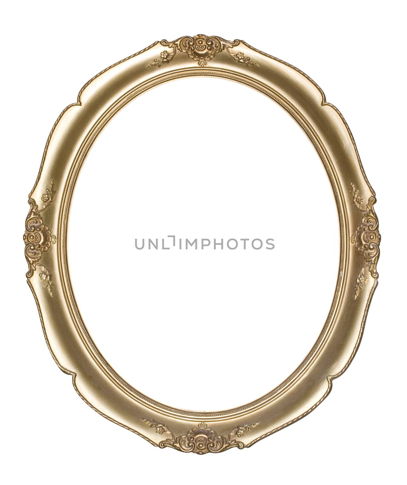 Oval photo frame(Clipping path) by myyaym