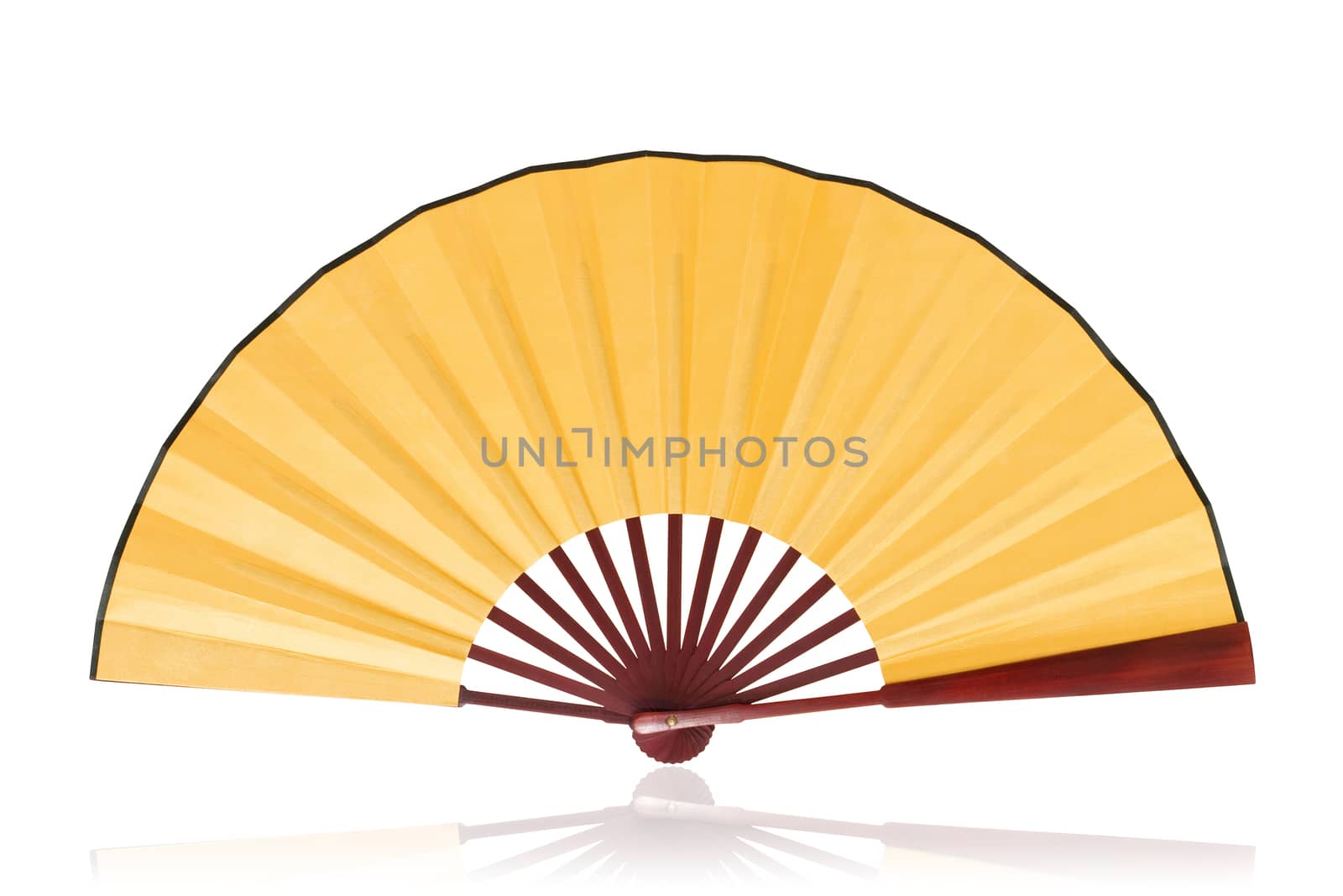 Chinese fan (clipping path!) by myyaym