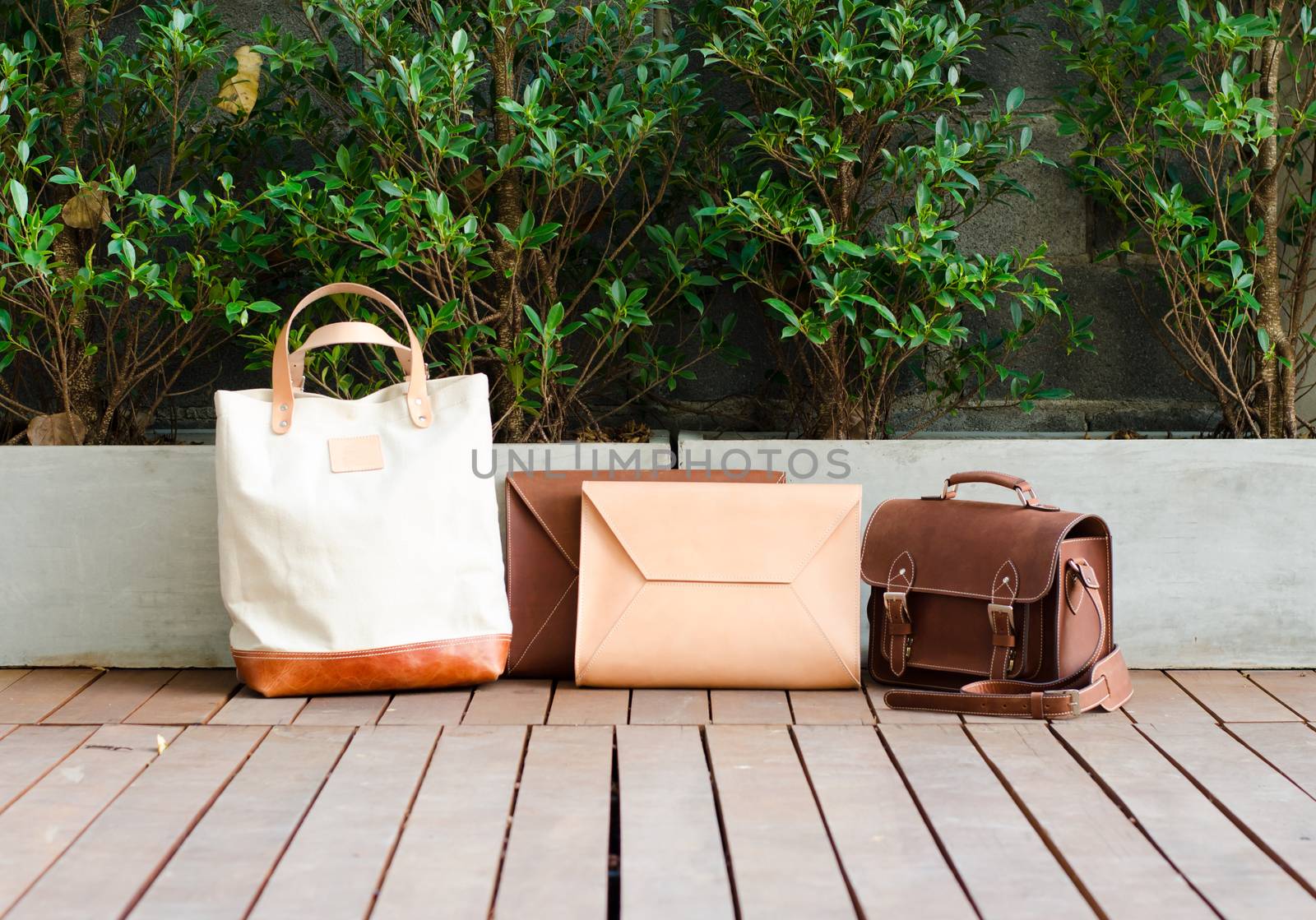 Fashion Leather Bags Collection by siraanamwong