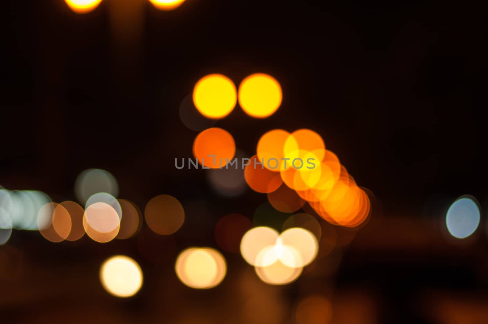 Abstract light bokeh by Sorapop