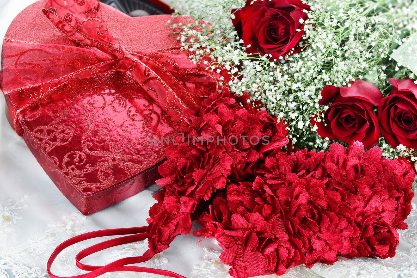 Beauitful Roses and Lingerie by StephanieFrey