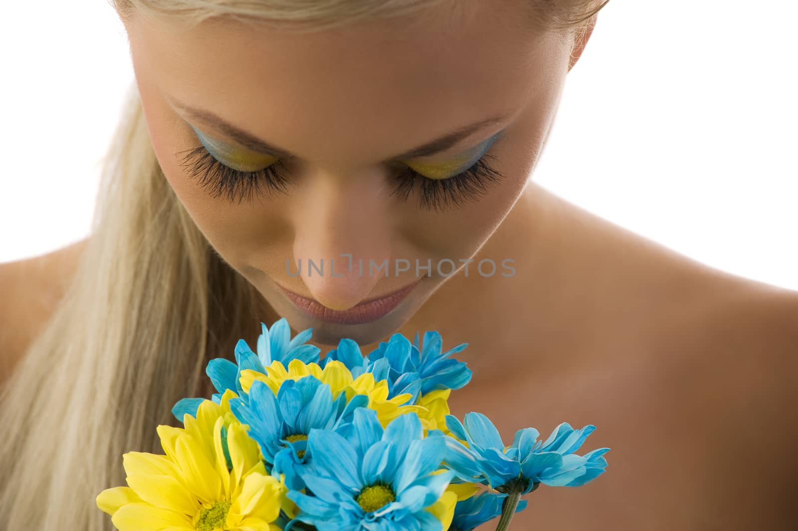 smelling flowers by fotoCD