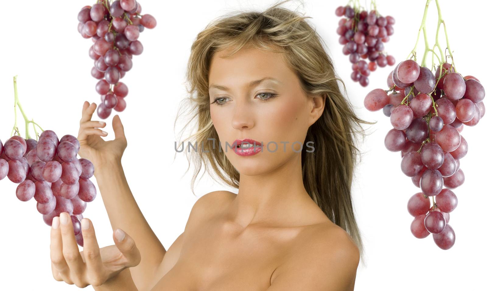 red grape blond girl by fotoCD