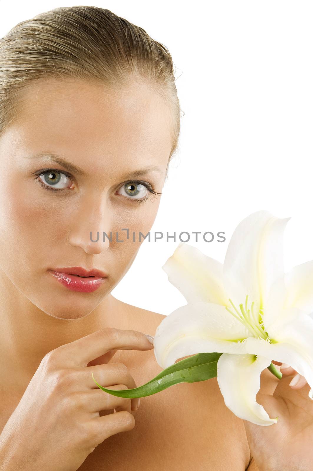 portrait and lily by fotoCD