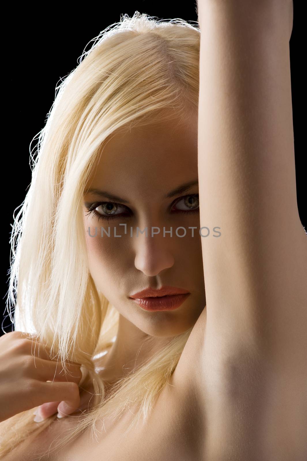 blond on black by fotoCD