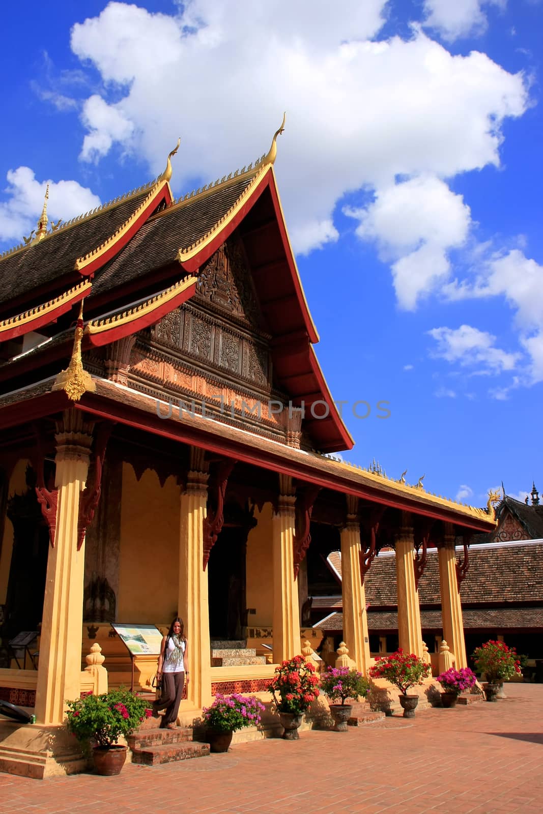 Wat Si Saket, Vientiane, Laos by donya_nedomam