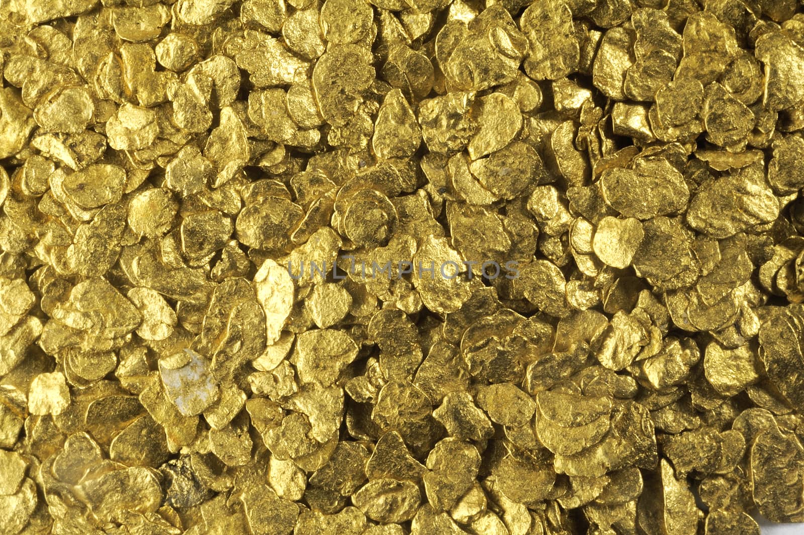 glitter background placer gold found in France