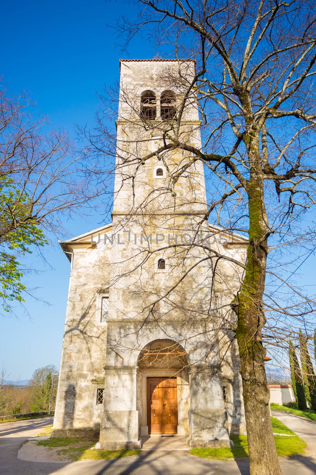 Church of saint Elija, Kopriva, Slovenia. by kasto