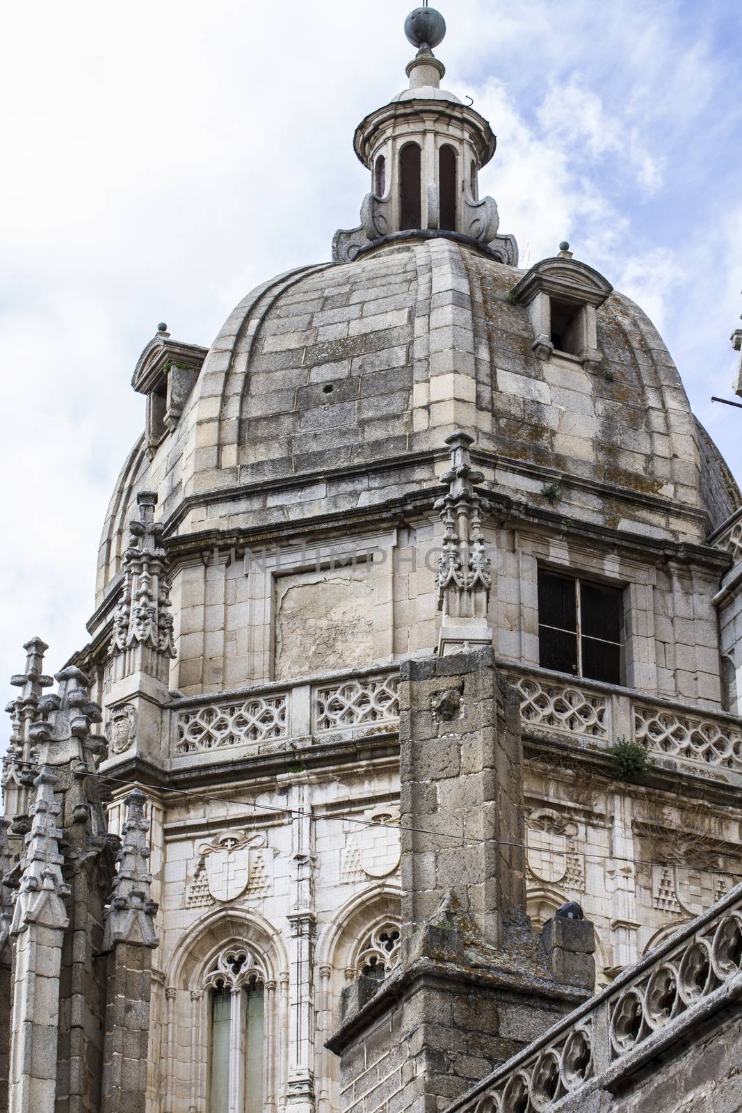 dome of the Cathedral of Toledo in Spain by FernandoCortes