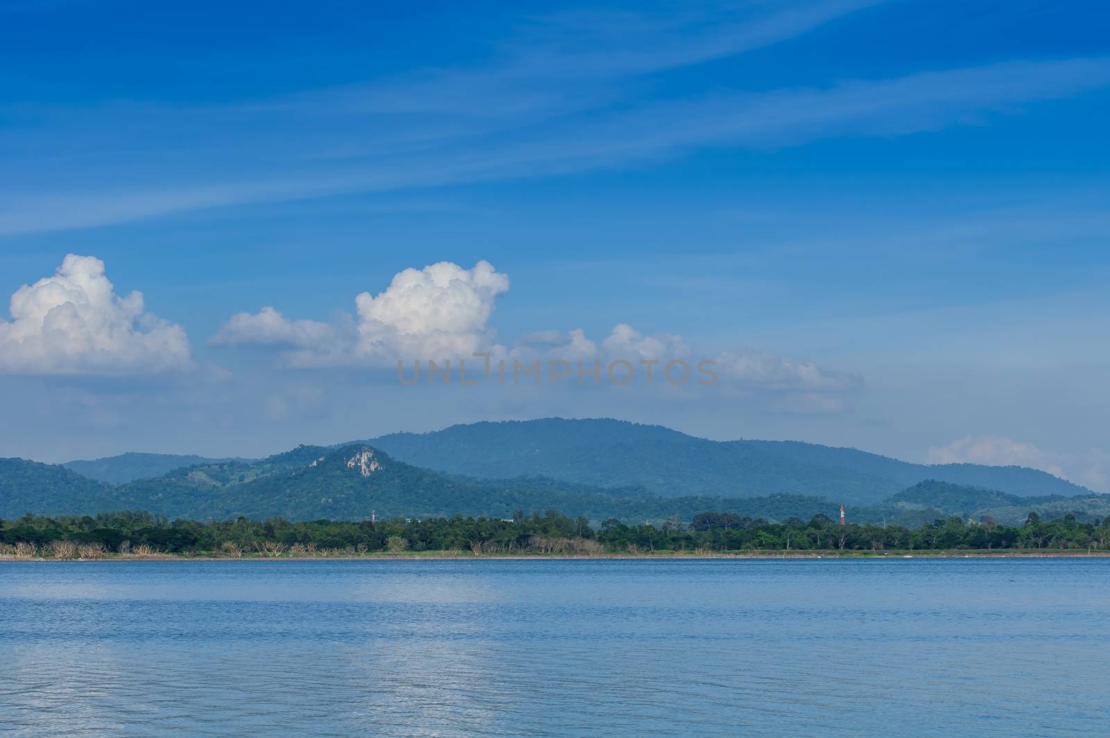 Reservoir in the bang phra, Chonburi Thailand.