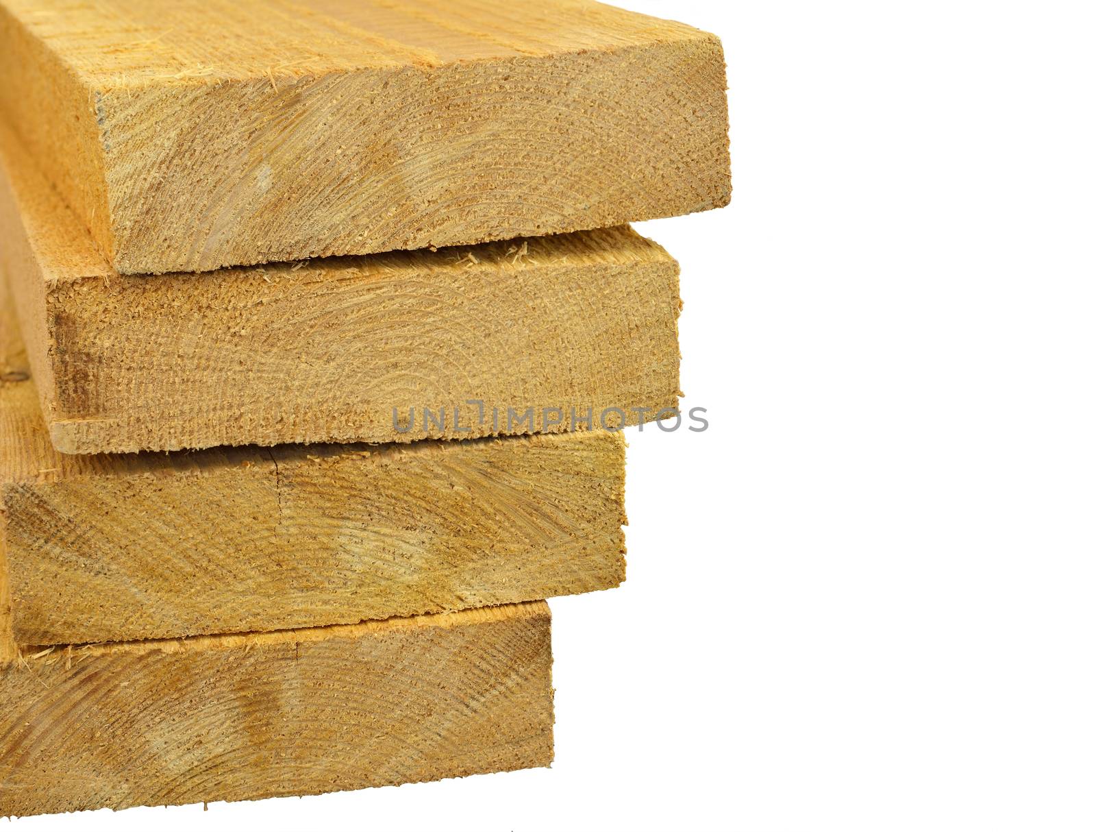 Pack of wooden planks by cherezoff