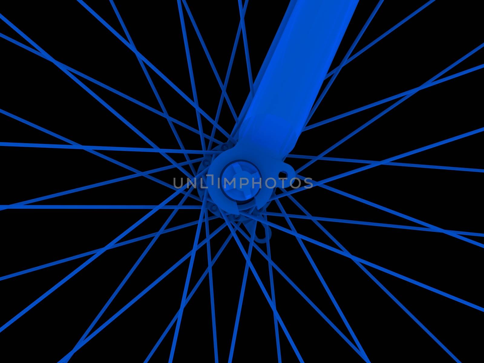 Bicycle. Wheel by cherezoff