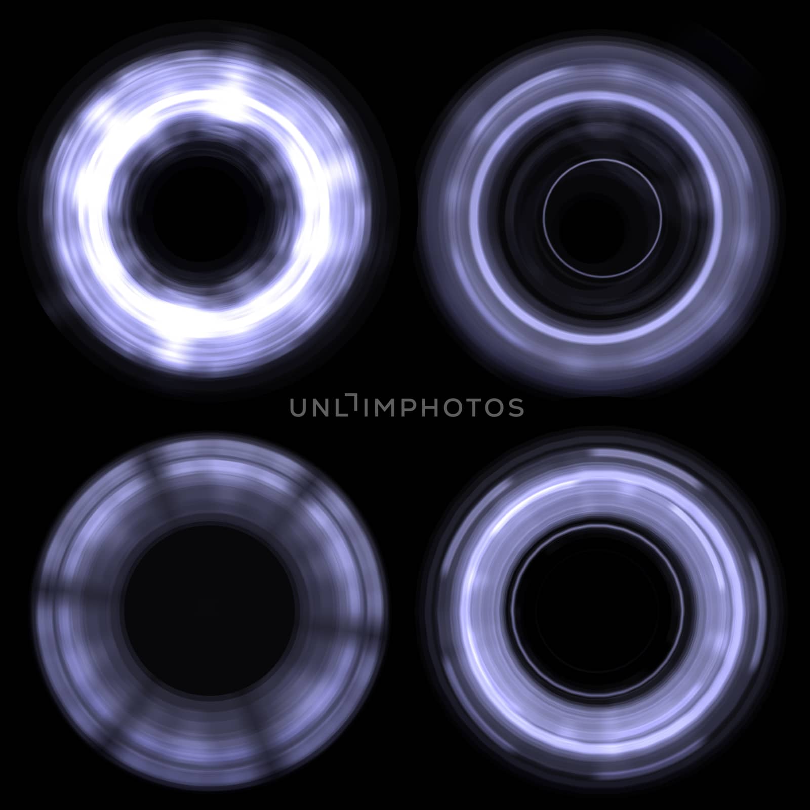 Abstract glowing circle. Design element by cherezoff