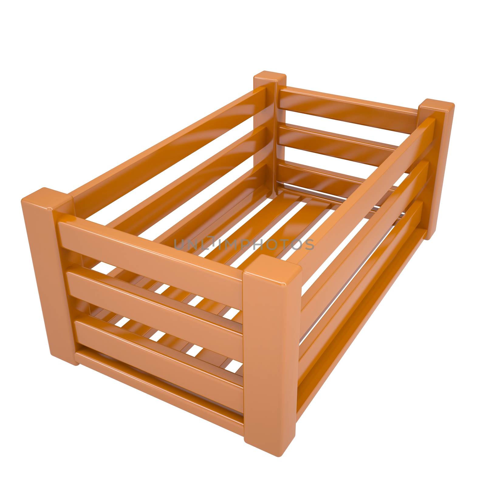 Wooden box for fruits and vegetables by cherezoff