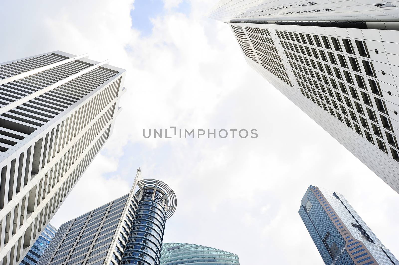 Office buildings in Singapore by joyfull
