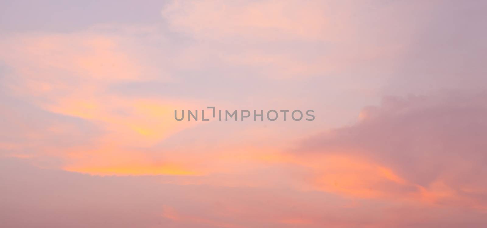 Sky and clouds in the evening by a454