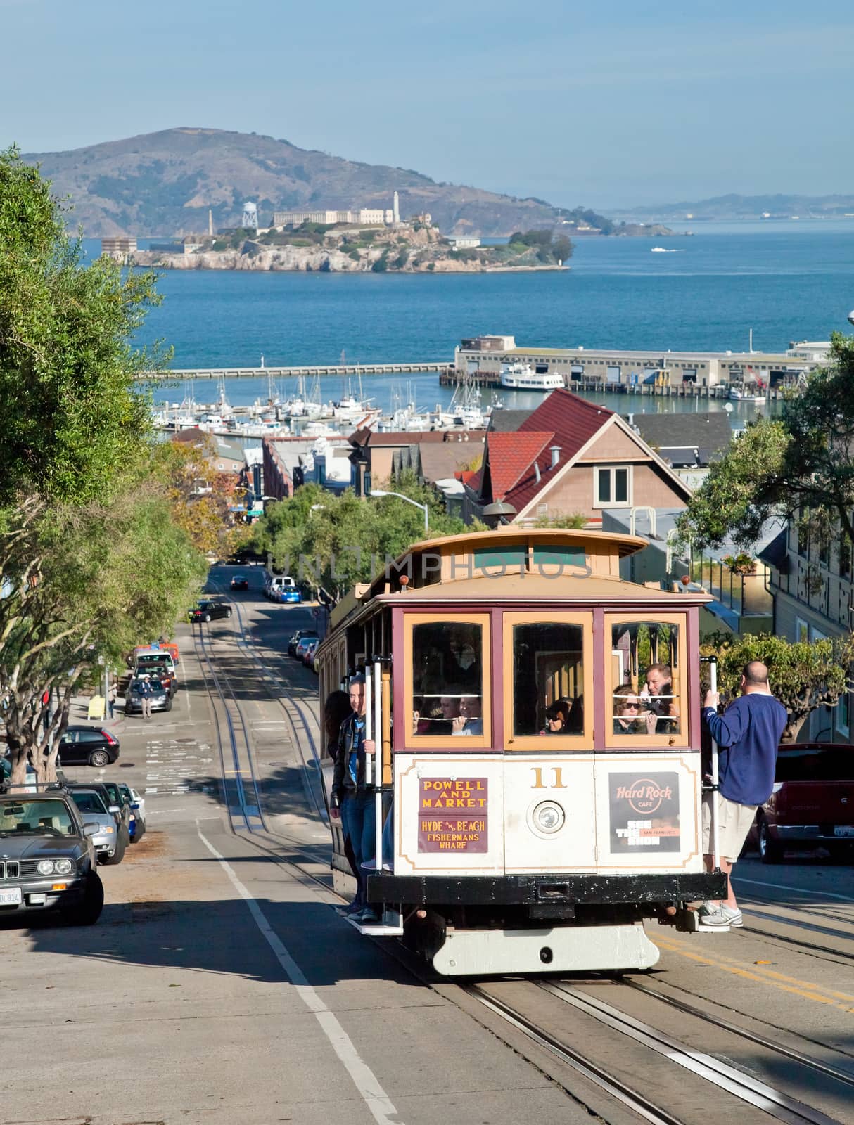 SAN FRANCISCO The Cable car tram by hanusst