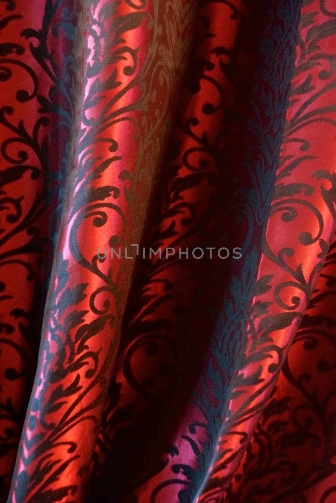 texture of antique silk fabric,shallow focus