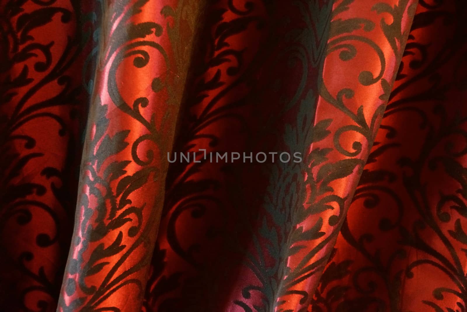 texture of antique silk fabric,shallow focus