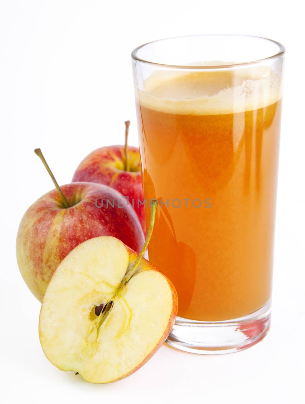 Apple Juice on a background by anelina