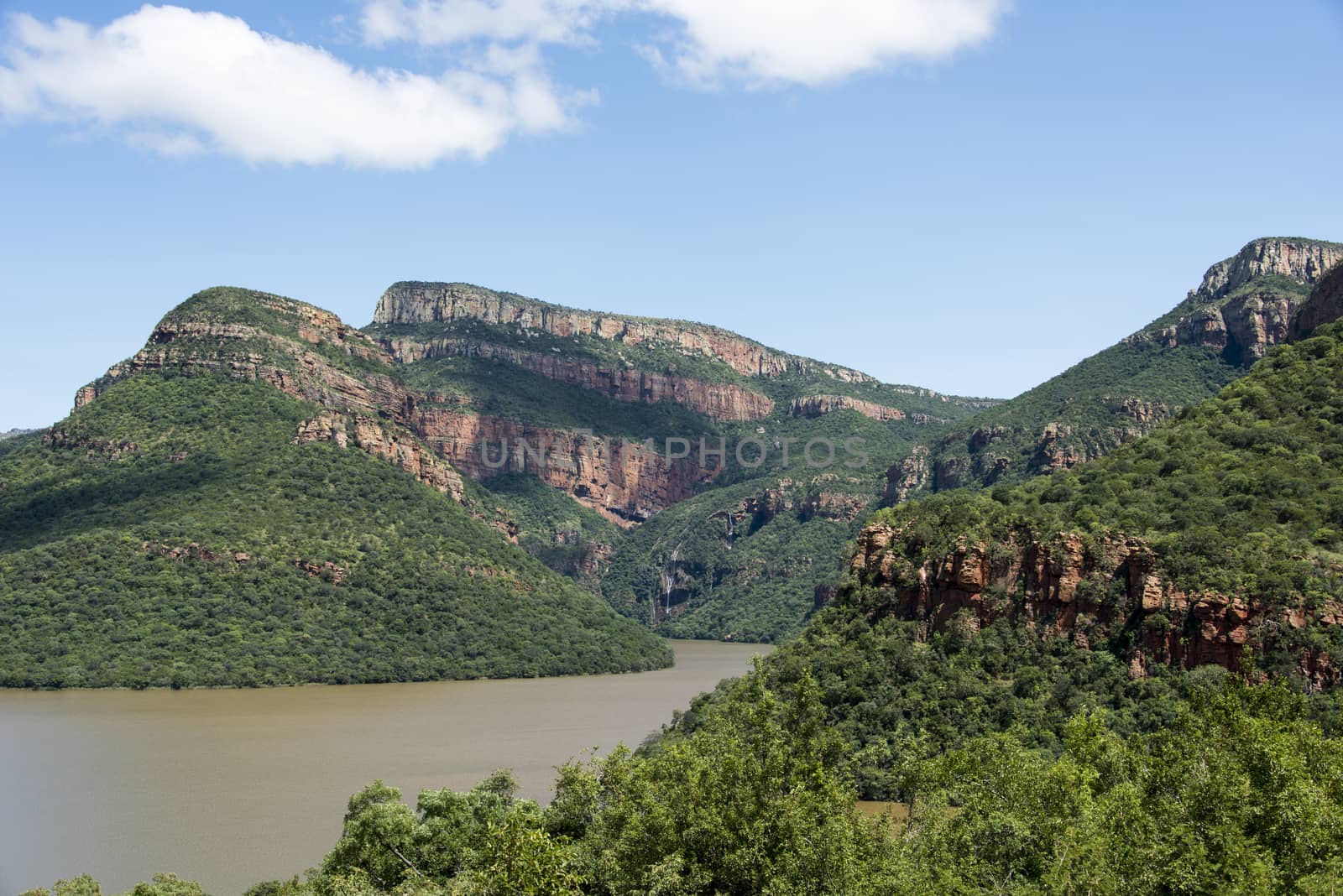 drakensberg in south africa with lake south africa