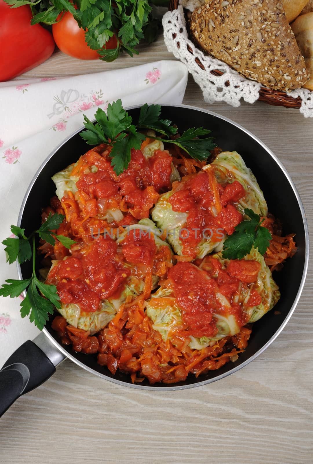 stuffed savoy cabbage by Apolonia