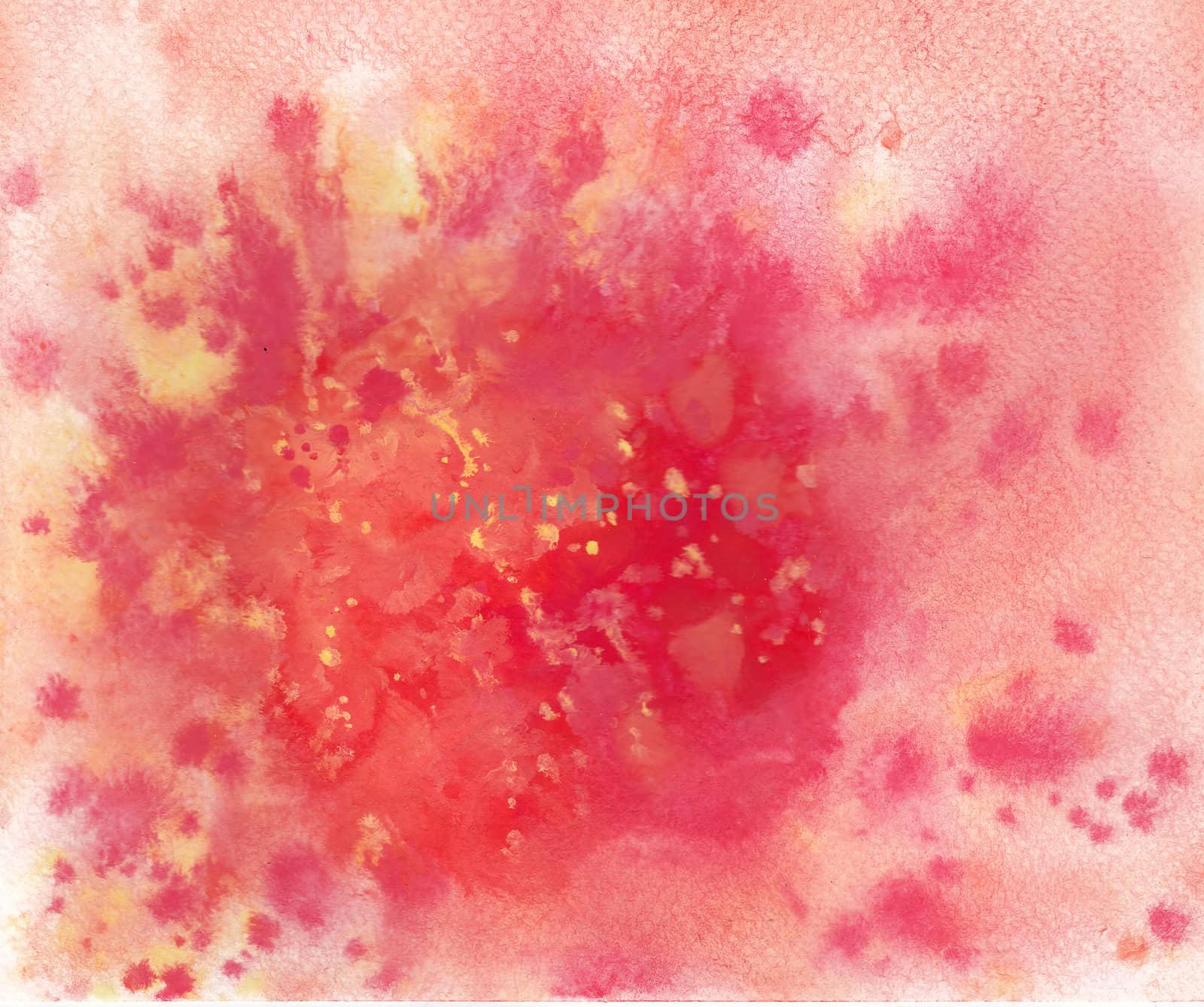 Abstract watercolor art hand paint