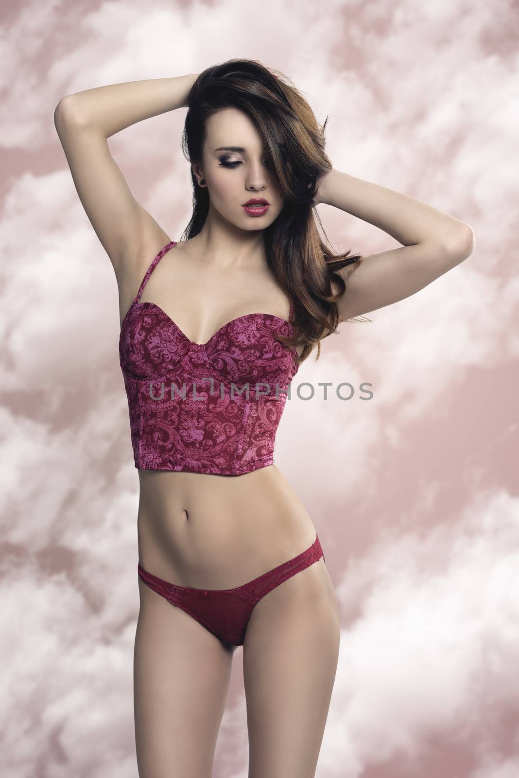 provocative girl in lingerie by fotoCD